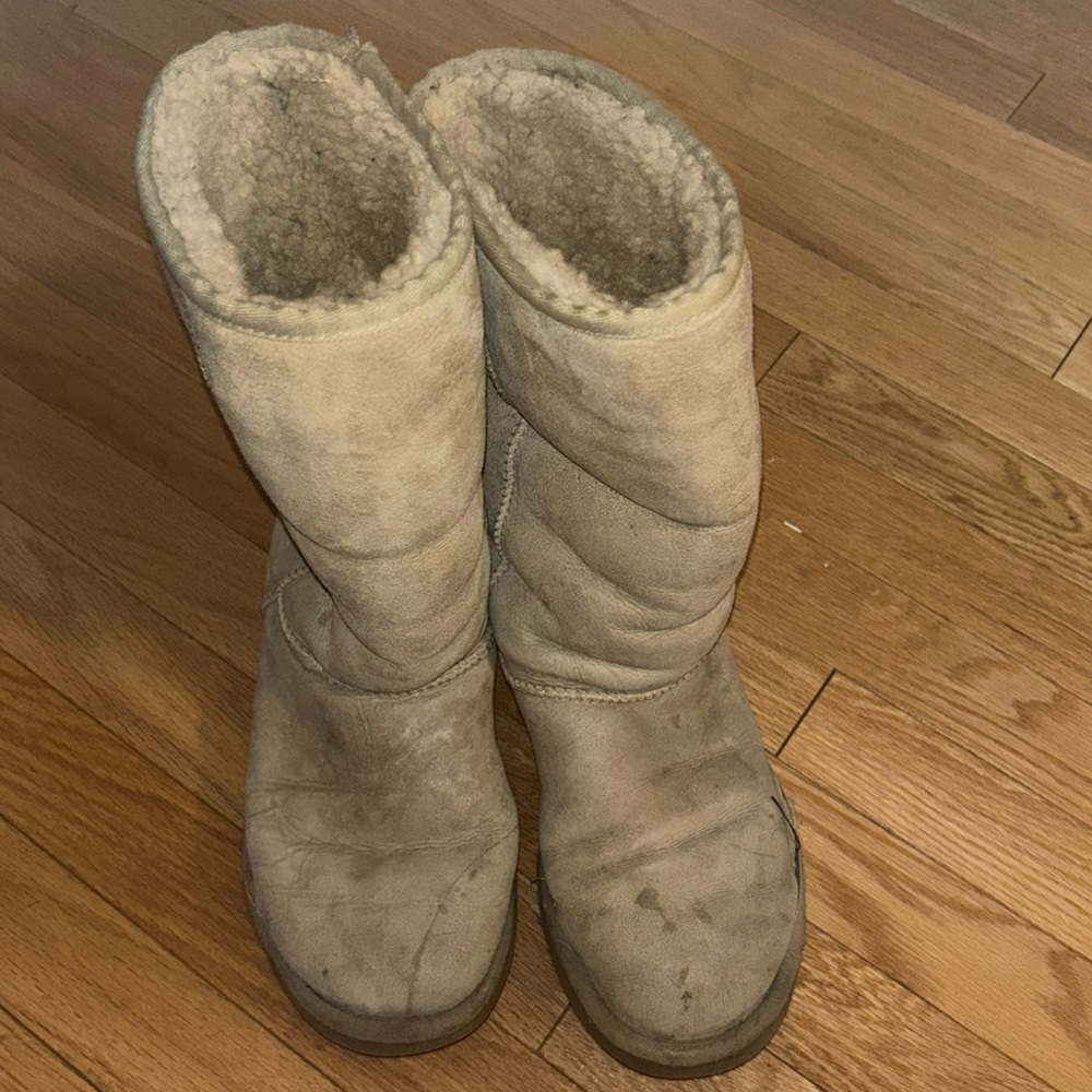 Tall Ugg Boots- Sand Color​